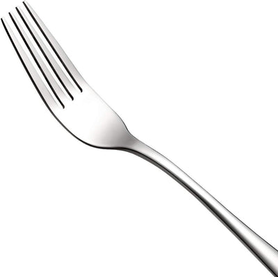 12-Piece Stainless Steel Dinner Forks,Cutlery Forks Set,8-Inches (12-Piece)