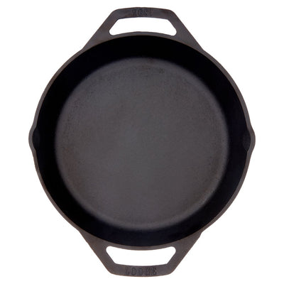 Cast Iron Seasoned Cast Iron 10.25" Dual Handle Pan