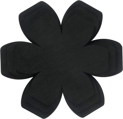 Pan Protectors, Set of 12 and 3 Different Sizes, Larger & Thicker Felt Pot Pan Separators, Black Pan Dividers Protectors for Stacking and Protecting Your Cookware