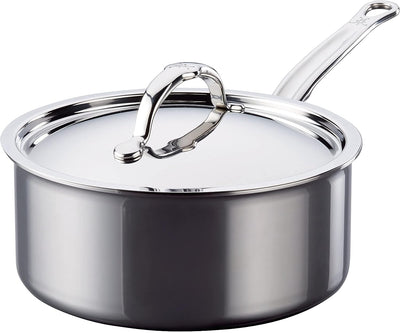 - Nanobond Collection - Titanium Stainless Steel 3-Quart Sauce Pan with Lid - Toxin, PFAS, & Chemical Free Clean Cookware, Induction Cooktop Compatible