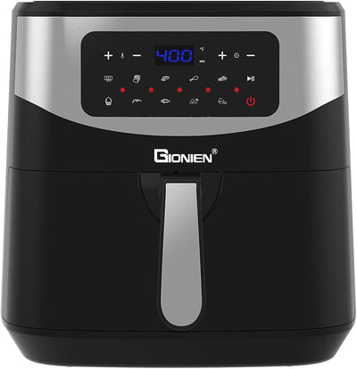 Air Fryer 8 Quart  Large Air Fryer XL with Non-Stick Basket,Less Oil Air Fryer Oven,Rotisserie Oven,10 Preset Functions,Touch Control,8 Qt,1800W