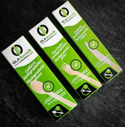 Wooden Utencils - (Pack of 12)