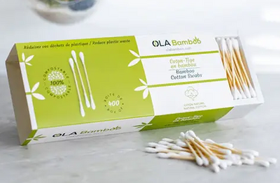 Bamboo Cotton Swabs