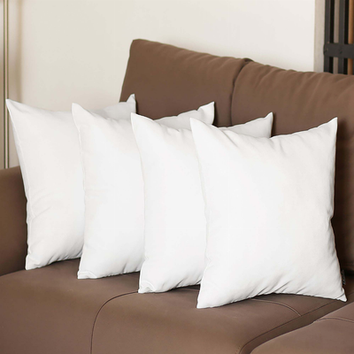 Farmhouse Square and Lumbar Solid Color Throw Pillows Set