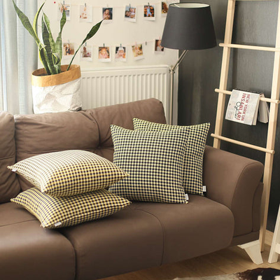 Boho-Chic Houndstooth Jacquard Throw Pillow Covers