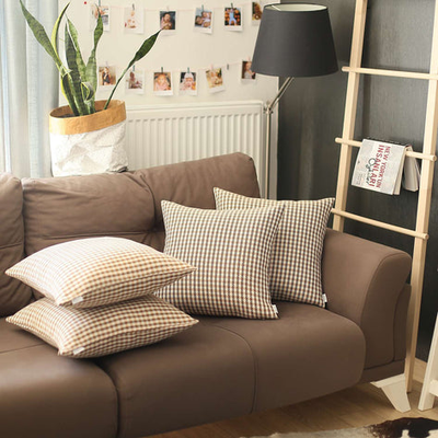 Boho-Chic Houndstooth Jacquard Throw Pillow Covers