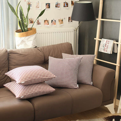 Boho-Chic Houndstooth Jacquard Throw Pillow Covers