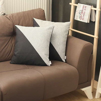 Boho-Chic Houndstooth Jacquard Throw Pillow Covers