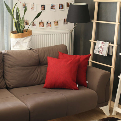 Boho-Chic Houndstooth Jacquard Throw Pillow Covers