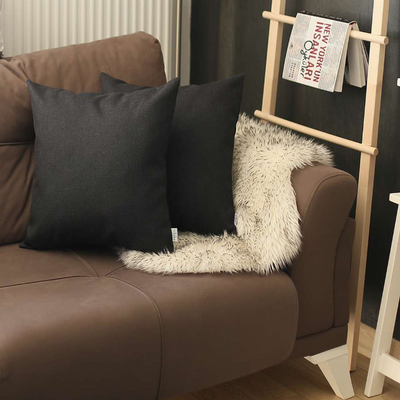 Boho-Chic Houndstooth Jacquard Throw Pillow Covers