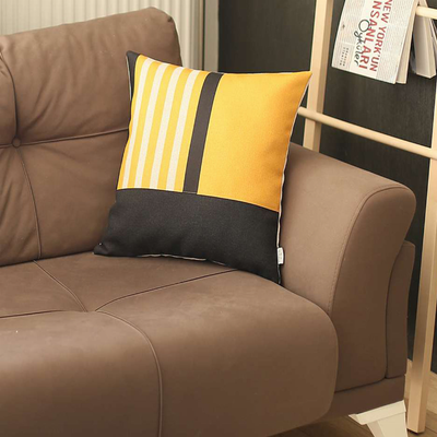 Boho-Chic Vegan Faux Leather Throw Pillow Covers