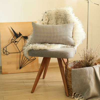 Boho-Chic Vegan Faux Leather Throw Pillow Covers