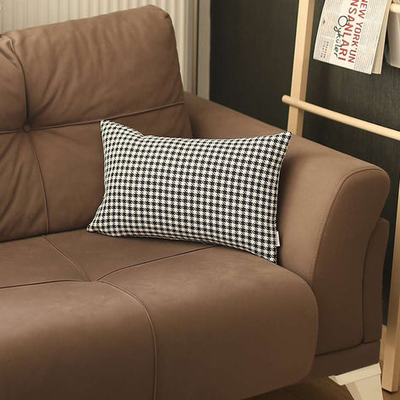 Boho-Chic Vegan Faux Leather Throw Pillow Covers