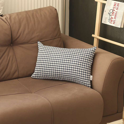 Boho-Chic Vegan Faux Leather Throw Pillow Covers