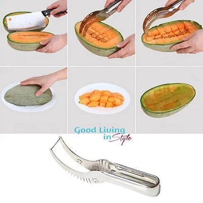 WOWZY Watermelon Slicer All Stainless Steel