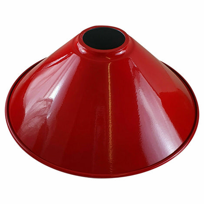 Red Easy Fit Metal Light Lamp Shades