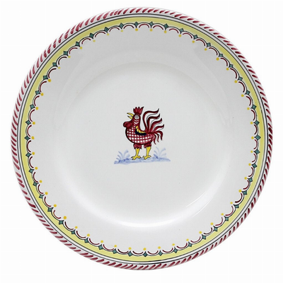 ORVIETO ROOSTER Dinner Plate