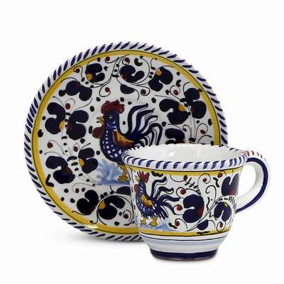 ORVIETO ROOSTER Cups & Saucers