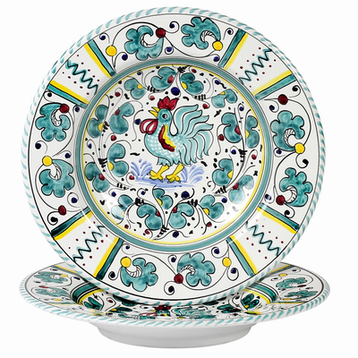 ORVIETO ROOSTER Pasta/Soup Rim Plate