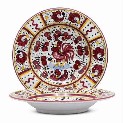 ORVIETO ROOSTER Pasta/Soup Rim Plate
