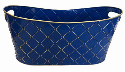 Double 4" Metal Planter