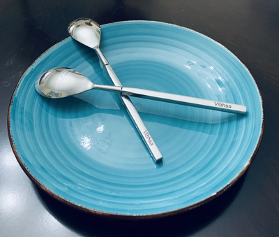 Vibhsa 6-PC Stainless Steel Dessert Spoon