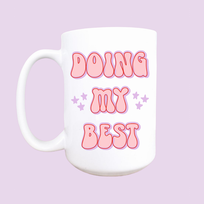 Doin my best ceramic coffee mug