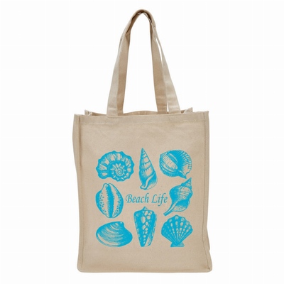 Tote Bag Sea Shells Beach Life