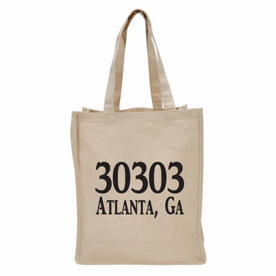 Tote Bag Zip Code (Location)