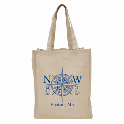 Tote Bag Long/Lat (Location)