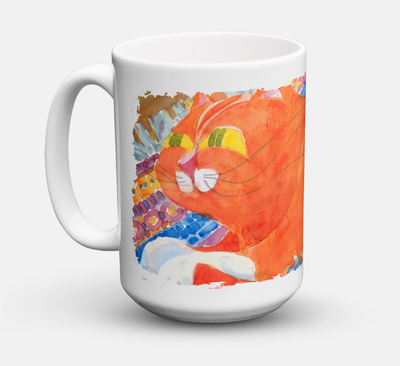 Cat Coffee Mug 15 oz