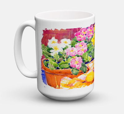 Flower Coffee Mug 15 oz