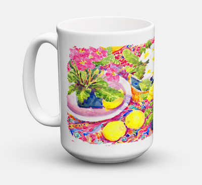 Flower Coffee Mug 15 oz