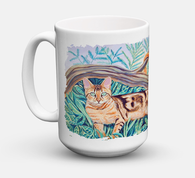 Cat Coffee Mug 15 oz