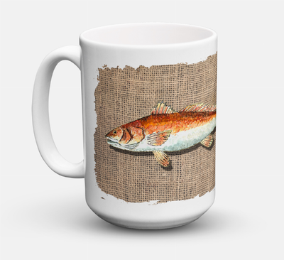 Fish Coffee Mug 15 oz