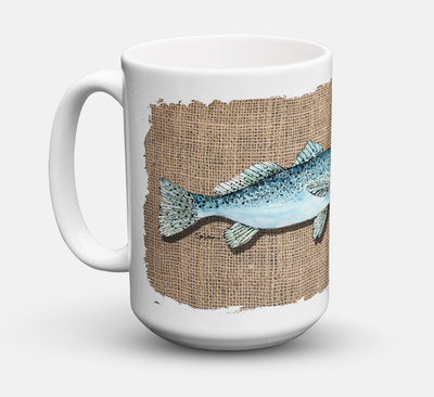 Fish Coffee Mug 15 oz