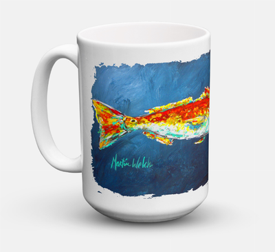 Fish Coffee Mug 15 oz