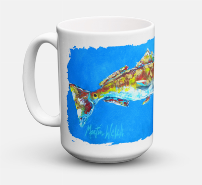 Fish Coffee Mug 15 oz