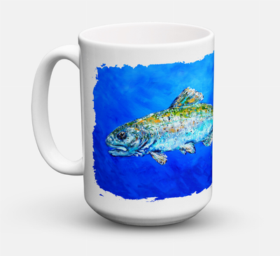 Fish Coffee Mug 15 oz
