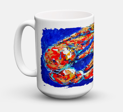 Fish Coffee Mug 15 oz