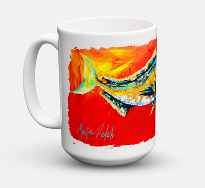 Fish Coffee Mug 15 oz