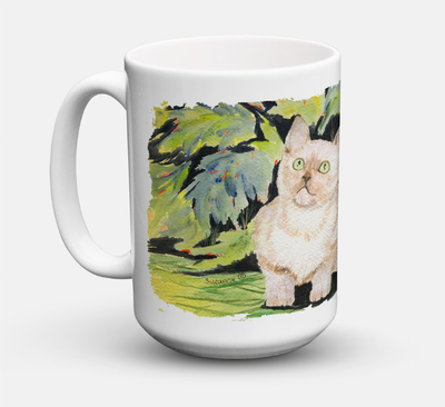 Cat Coffee Mug 15 oz