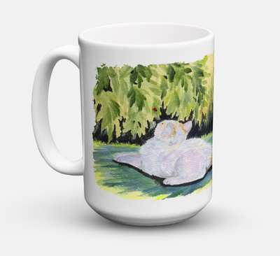 Cat Coffee Mug 15 oz