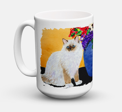 Cat Coffee Mug 15 oz