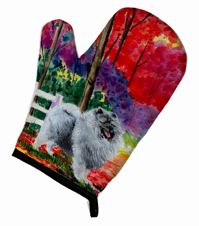 Keeshond Oven Mitt