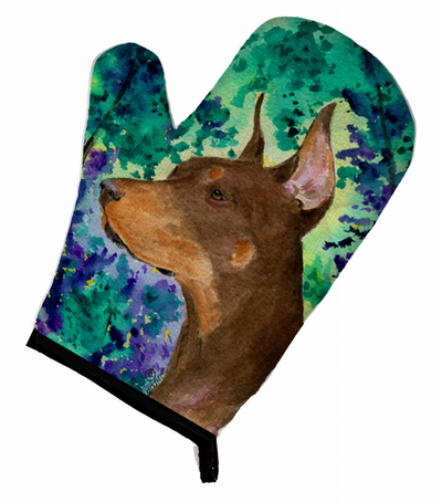 Doberman Oven Mitt