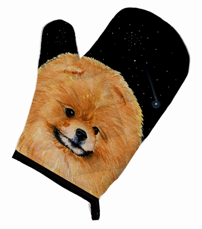 Starry Night Pomeranian Oven Mitt