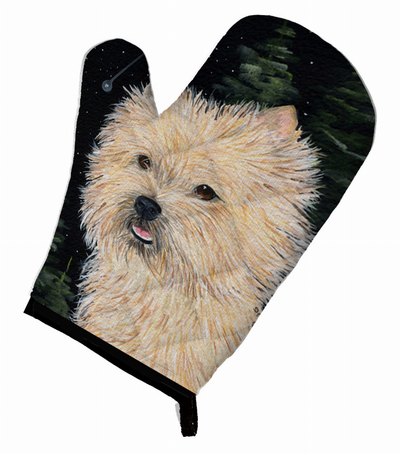 Starry Night Cairn Terrier Oven Mitt