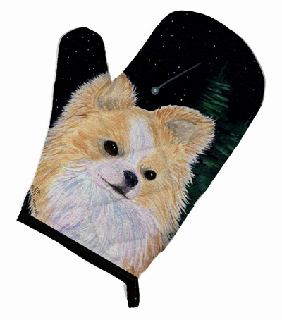 Starry Night Chihuahua Oven Mitt