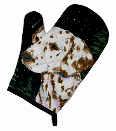 Starry Night Dalmatian Oven Mitt
